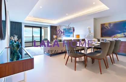 Apartment - 2 Bedrooms - 4 Bathrooms for rent in Abraj Bay - Abraj Quartiers - The Pearl Island - Doha