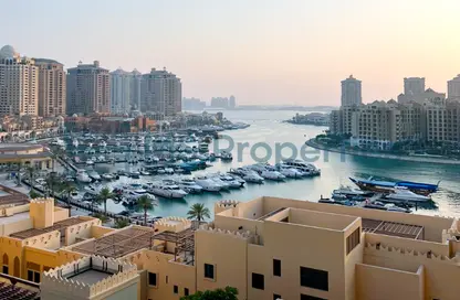 Apartment - 1 Bedroom - 2 Bathrooms for rent in East Porto Drive - Porto Arabia - The Pearl Island - Doha