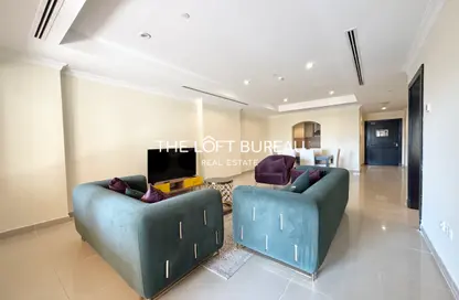 Apartment - 1 Bedroom - 2 Bathrooms for rent in East Porto Drive - Porto Arabia - The Pearl Island - Doha