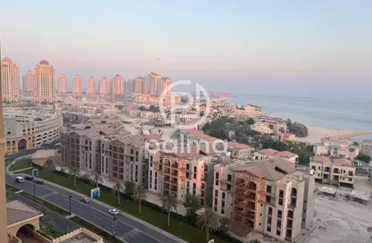 Apartment - 1 Bedroom - 2 Bathrooms for rent in East Porto Drive - Porto Arabia - The Pearl Island - Doha