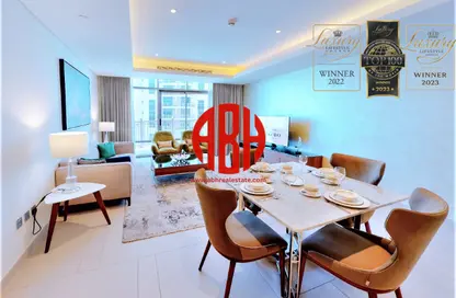 Apartment - 1 Bedroom - 2 Bathrooms for rent in Abraj Bay - Abraj Quartiers - The Pearl Island - Doha