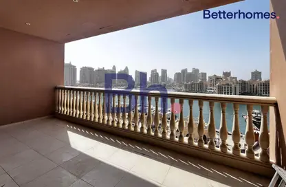 Apartment - 3 Bedrooms - 4 Bathrooms for rent in West Porto Drive - Porto Arabia - The Pearl Island - Doha