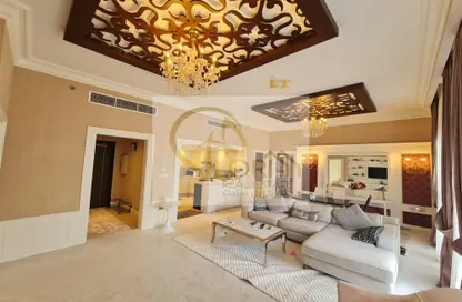 صورة لـ غرفة المعيشة شقة - 2 غرف نوم - 3 حمامات للايجار في مورانو - قناة كوارتييه - جزيرة اللؤلؤة - الدوحة ، صورة رقم 1