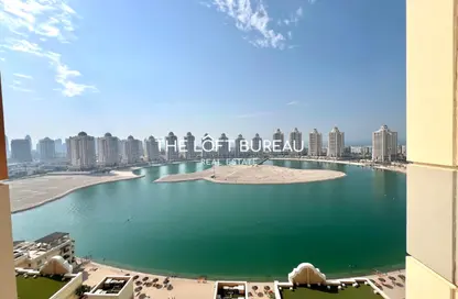 Apartment - 1 Bedroom - 2 Bathrooms for rent in Al Mutahidah Tower - Viva Bahriyah - The Pearl Island - Doha