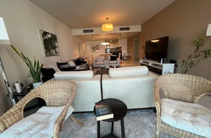 Apartment - 3 Bedrooms - 4 Bathrooms for rent in Burj DAMAC Marina - Marina District - Lusail