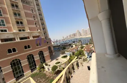 شقة - غرفة نوم - 2 حمامات للايجار في فيفا بحرية شرق - فيفا بحرية - جزيرة اللؤلؤة - الدوحة