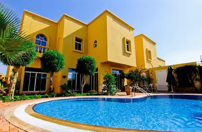 Pool image for: Villa - 5 Bedrooms - 7 Bathrooms for rent in Al Fardan Gardens 02 - Al Waab - Doha, Image 1
