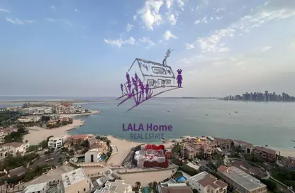 Apartment - 3 Bedrooms - 5 Bathrooms for rent in Viva West - Viva Bahriyah - The Pearl Island - Doha