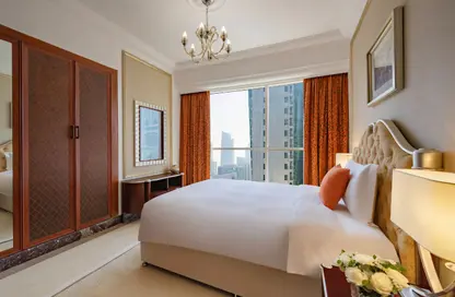 Hotel Apartments - 2 Bedrooms - 2 Bathrooms for rent in West Bay Tower - West Bay - West Bay - Doha
