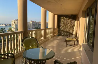 Apartment - 1 Bedroom - 2 Bathrooms for rent in Tower 10 - Porto Arabia - The Pearl Island - Doha