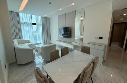 Apartment - 2 Bedrooms - 3 Bathrooms for rent in Lusail Residence - Marina District - Lusail