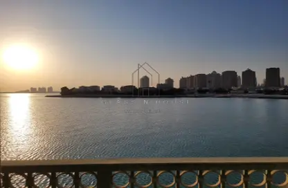 صورة لـ منظر مائي. شقة - 1 حمام للبيع في فيفا غرب - فيفا بحرية - جزيرة اللؤلؤة - الدوحة ، صورة رقم 1