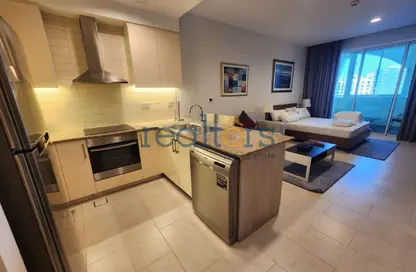 شقة - 1 حمام للايجار في فيفا سنترال - فيفا بحرية - جزيرة اللؤلؤة - الدوحة