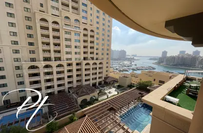 Outdoor Building image for: Apartment - 1 Bathroom for sale in Tower 19 - Porto Arabia - The Pearl Island - Doha, Image 1