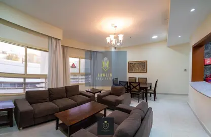 Living / Dining Room image for: Apartment - 3 Bedrooms - 3 Bathrooms for rent in Al Muntazah Street - Al Muntazah - Doha, Image 1