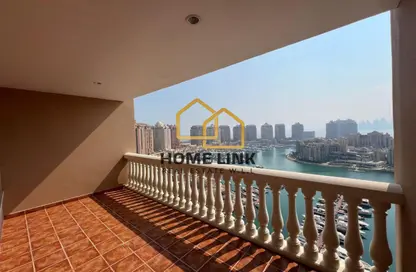 Apartment - 2 Bedrooms - 3 Bathrooms for rent in East Porto Drive - Porto Arabia - The Pearl Island - Doha