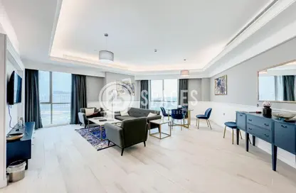 شقة - غرفة نوم - 2 حمامات للبيع في ابراج بن الشيخ - المرقاب الجديد - الدوحة