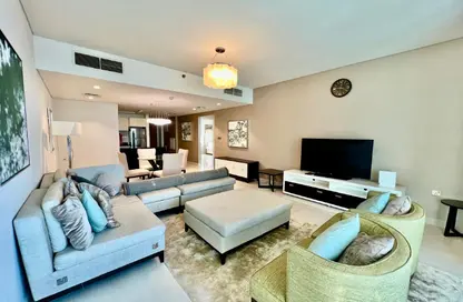 شقة - 2 غرف نوم - 3 حمامات للايجار في برج داماك مارينا - منطقة المارينا - الوسيل