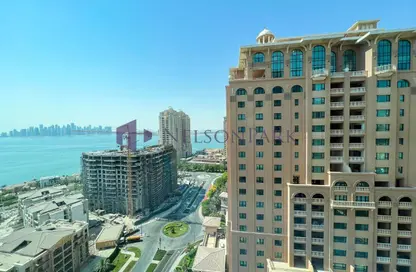 Apartment - 1 Bedroom - 1 Bathroom for rent in Tower 28 - Porto Arabia - The Pearl Island - Doha