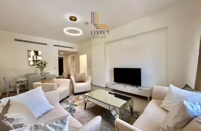 Apartment - 2 Bedrooms - 4 Bathrooms for rent in Artan Residence Apartments Fox Hills 150 - Fox Hills - Lusail