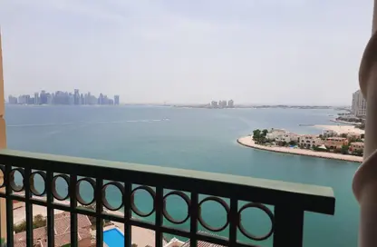 شقة - 1 حمام للايجار في تاور 29 - فيفا بحرية - جزيرة اللؤلؤة - الدوحة