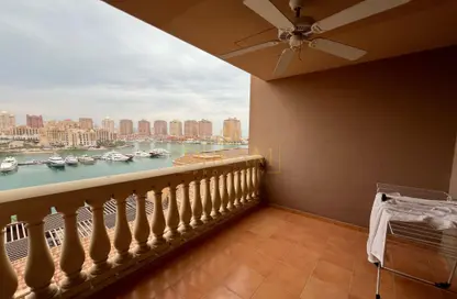 Apartment - 2 Bedrooms - 3 Bathrooms for rent in Porto Arabia - The Pearl Island - Doha