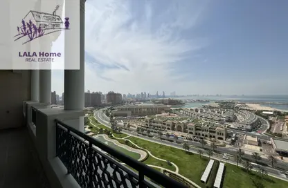 Penthouse - 4 Bedrooms - 6 Bathrooms for rent in Viva Central - Viva Bahriyah - The Pearl Island - Doha