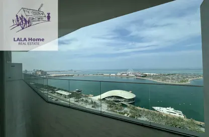 Penthouse - 3 Bedrooms - 5 Bathrooms for rent in Lusail Residence - Marina District - Lusail