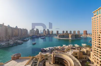Water View image for: Apartment - 2 Bedrooms - 3 Bathrooms for sale in Tower 31 - Porto Arabia - The Pearl Island - Doha, Image 1