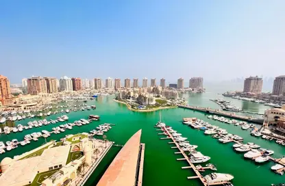 Apartment - 3 Bedrooms - 4 Bathrooms for rent in East Porto Drive - Porto Arabia - The Pearl Island - Doha