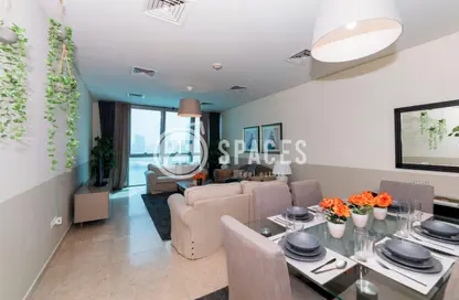 Apartment - 2 Bedrooms - 3 Bathrooms for rent in Zig Zag Tower A - Zig Zag Towers - West Bay - Doha