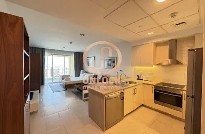 Apartment - Studio - 1 Bathroom for rent in Viva West - Viva Bahriyah - The Pearl Island - Doha