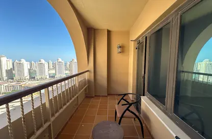 Apartment - 2 Bedrooms - 3 Bathrooms for sale in East Porto Drive - Porto Arabia - The Pearl Island - Doha