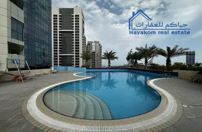 شقة - غرفة نوم - 2 حمامات للايجار في برج داماك مارينا - منطقة المارينا - الوسيل