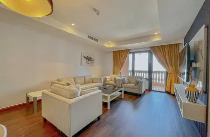 Apartment - 1 Bedroom - 1 Bathroom for rent in Tower 5 - Porto Arabia - The Pearl Island - Doha