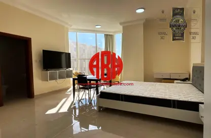 Apartment - Studio - 1 Bathroom for rent in Al Bawakir Building - Al Sadd - Doha