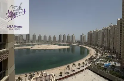Apartment - 1 Bedroom - 2 Bathrooms for rent in Viva West - Viva Bahriyah - The Pearl Island - Doha