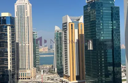 دوبلكس - 3 غرف نوم - 4 حمامات للايجار في برج وست باي - الخليج الجنوبي - الخليج الغربي - الدوحة