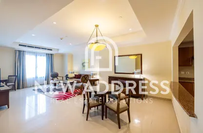Apartment - 1 Bedroom - 1 Bathroom for rent in Porto Arabia - The Pearl Island - Doha