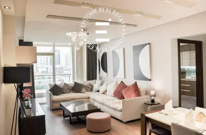 Apartment - 2 Bedrooms - 3 Bathrooms for rent in FJ8 Residential Tower - Marina District - Lusail