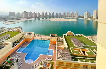 Apartment - Studio - 1 Bathroom for sale in Al Mutahidah Tower - Viva Bahriyah - The Pearl Island - Doha