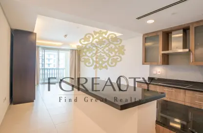 Apartment - Studio - 1 Bathroom for rent in Viva East - Viva Bahriyah - The Pearl Island - Doha