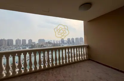 Apartment - 2 Bedrooms - 3 Bathrooms for rent in East Porto Drive - Porto Arabia - The Pearl Island - Doha