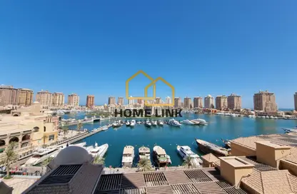 Apartment - 1 Bedroom - 2 Bathrooms for rent in West Porto Drive - Porto Arabia - The Pearl Island - Doha