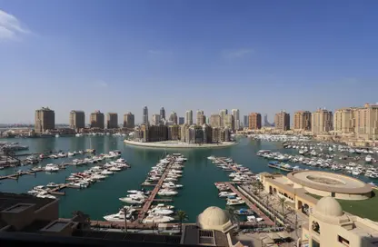 Apartment - 2 Bedrooms - 3 Bathrooms for sale in East Porto Drive - Porto Arabia - The Pearl Island - Doha
