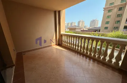 Apartment - Studio - 1 Bathroom for rent in Tower 3 - Porto Arabia - The Pearl Island - Doha