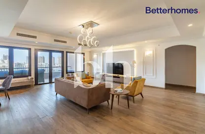 شقة - 3 غرف نوم - 4 حمامات للايجار في طريق بورتو الغربي - بورتو أرابيا - جزيرة اللؤلؤة - الدوحة