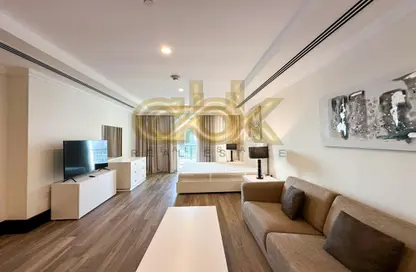 Apartment - Studio - 1 Bathroom for rent in Viva West - Viva Bahriyah - The Pearl Island - Doha