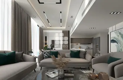 Living Room image for: Townhouse - 3 Bedrooms - 4 Bathrooms for sale in Qetaifan Islands - Lusail, Image 1