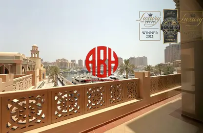 Townhouse - 2 Bedrooms - 3 Bathrooms for rent in West Porto Drive - Porto Arabia - The Pearl Island - Doha Townhouse - 2 Bedrooms - 3 Bathrooms for rent in West Porto Drive - Porto Arabia - The Pearl Island - Doha